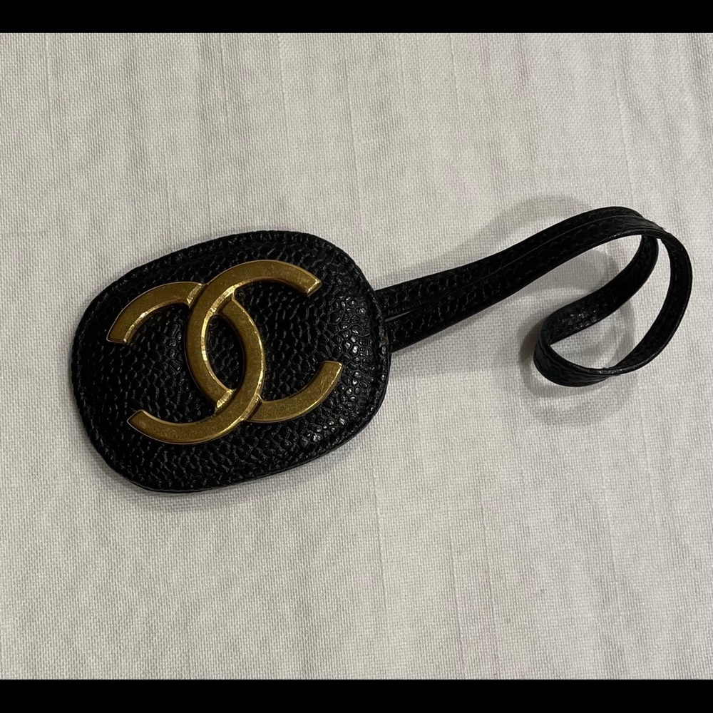 Chanel bag tag/keychain